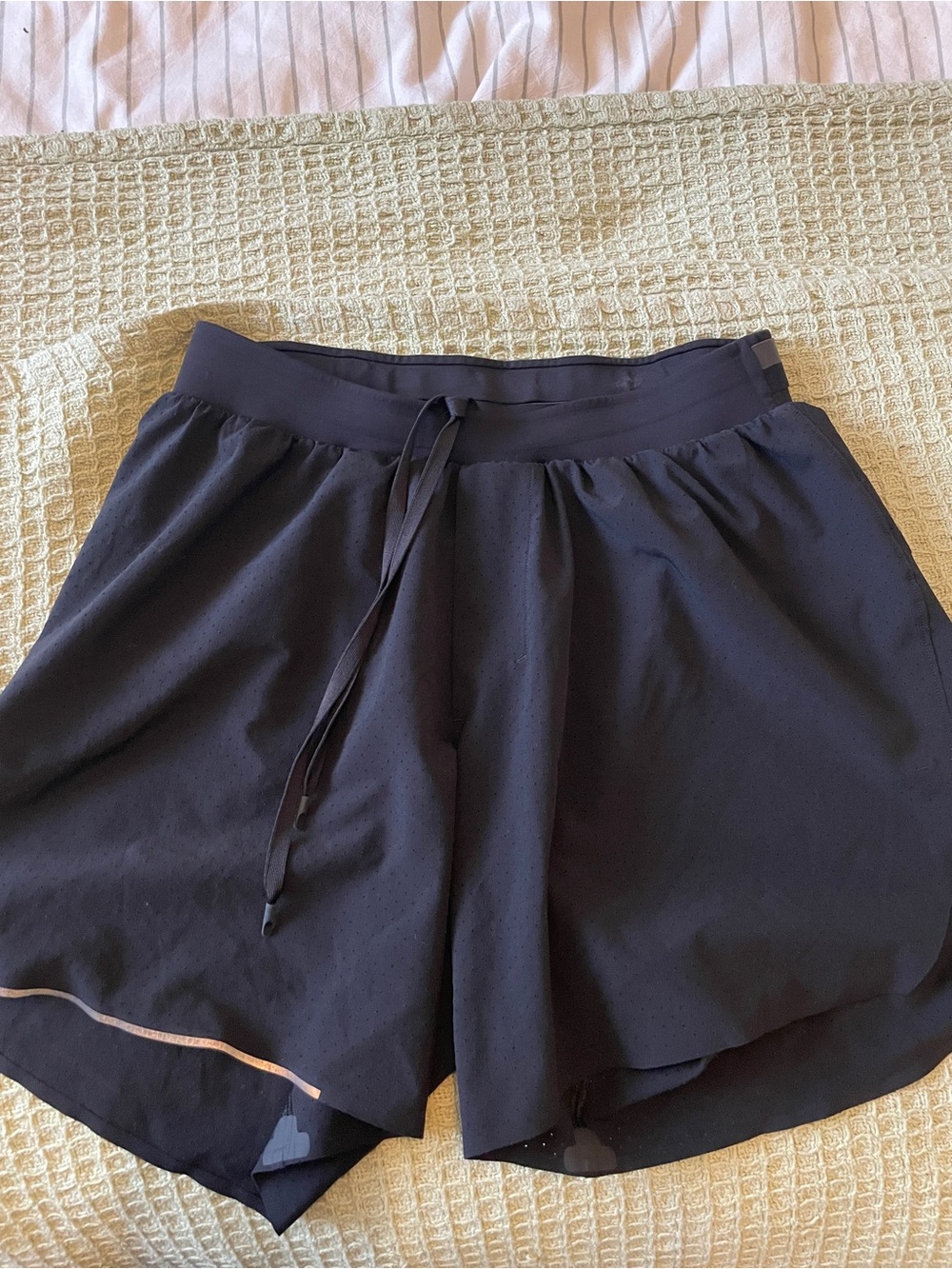 lululemon athletica Black Women's Athletic Shorts with Drawstring